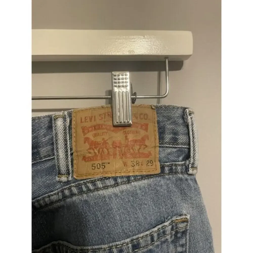 Levi 505 W38 L29 Blue Jeans‎